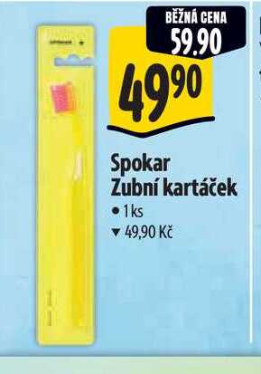   Spokar Zubní kartáček  1ks  