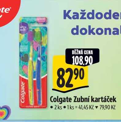  Colgate Zubní kartáček 2 ks 