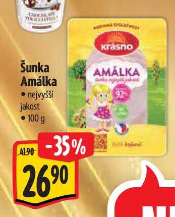 Šunka Amálka  100 g
