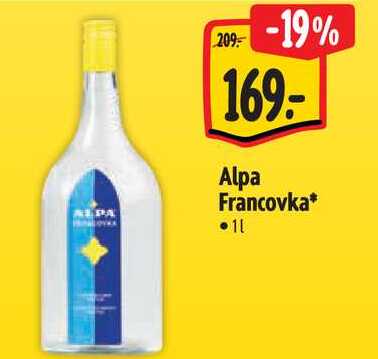 Alpa Francovka, 1 l