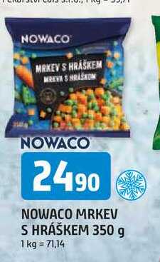 NOWACO MRKEV S HRÁŠKEM 350 g 