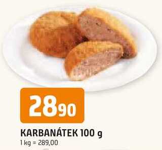 KARBANÁTEK 100 g 
