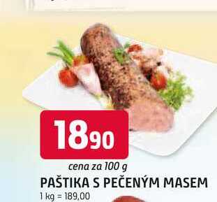 PAŠTIKA S PEČENÝM MASEM 100g