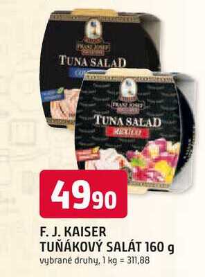 F. J. KAISER TUŇÁKOVÝ SALÁT 160 g 