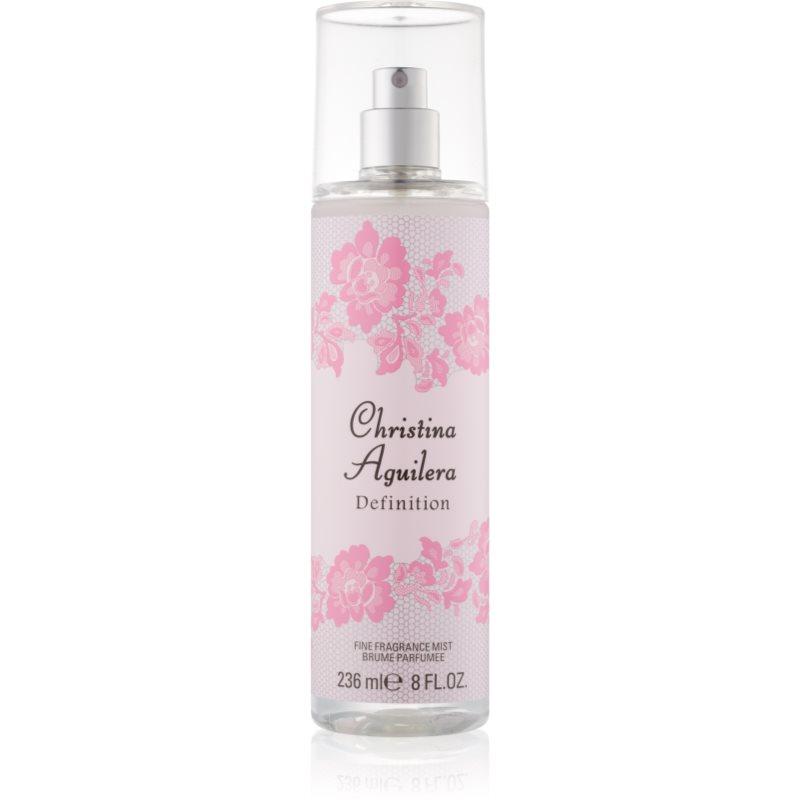 Christina Aguilera Definition tělový sprej pro ženy 236 ml