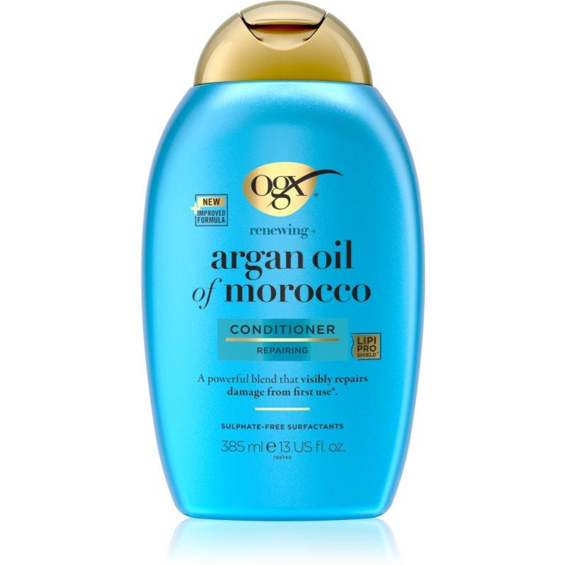 OGX Argan Oil Of Morocco posilující kondicionér pro lesk a hebkost vlasů 385 ml
