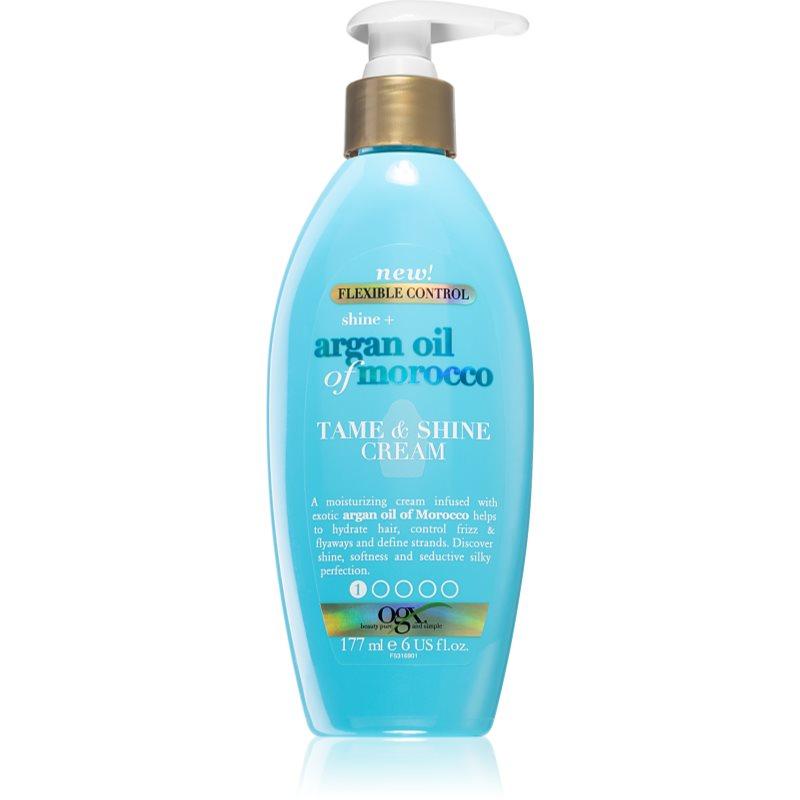 OGX Argan Oil Of Morocco uhlazující krém pro lesk a hebkost vlasů 177 ml