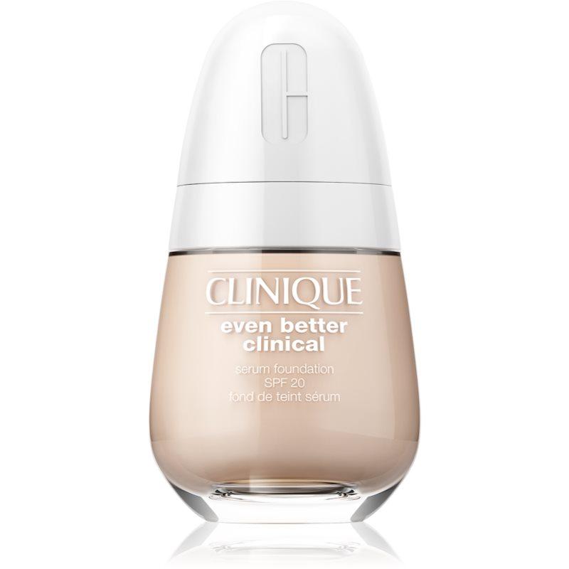 Clinique Even Better Clinical Serum Foundation SPF 20 pečující make-up SPF 20 odstín WN 01 Flax 30 ml
