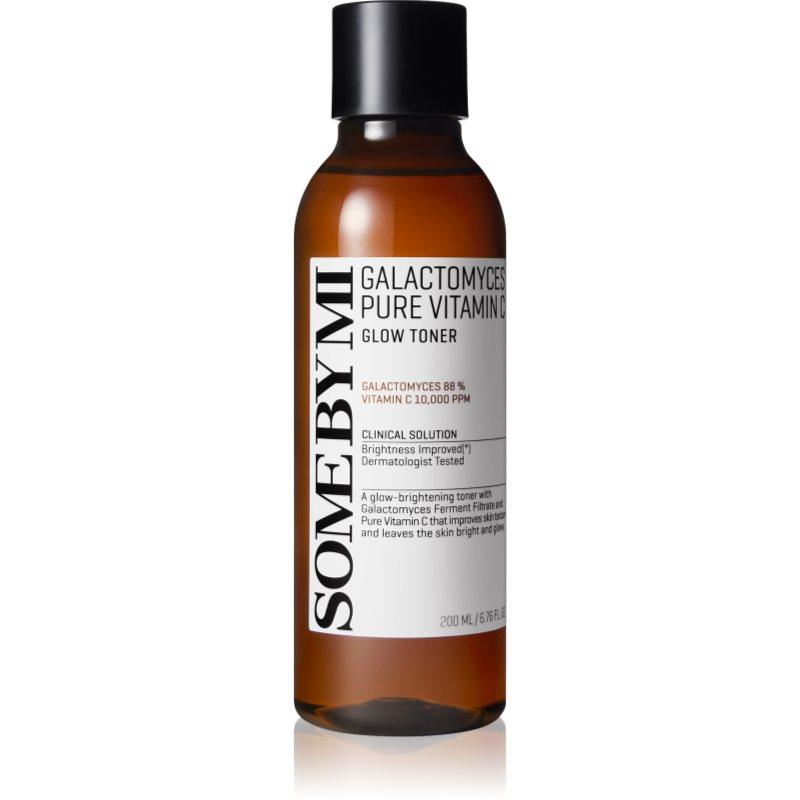 Some By Mi Galactomyces Pure Vitamin C zklidňující tonikum pro rozjasnění pleti 200 ml