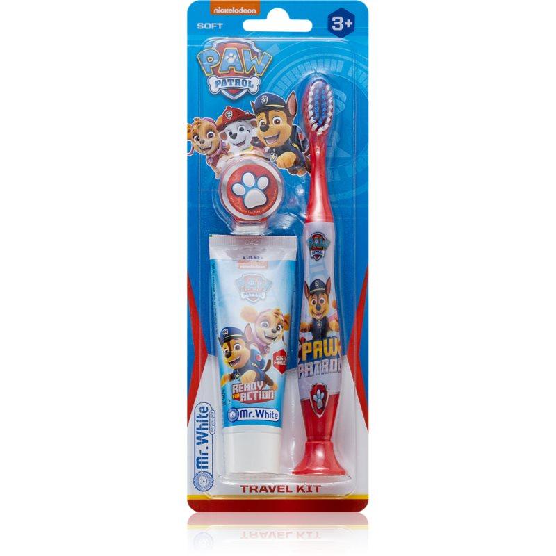 Nickelodeon Paw Patrol Travel Kit sada zubní péče pro děti 3y+ Soft 1 ks