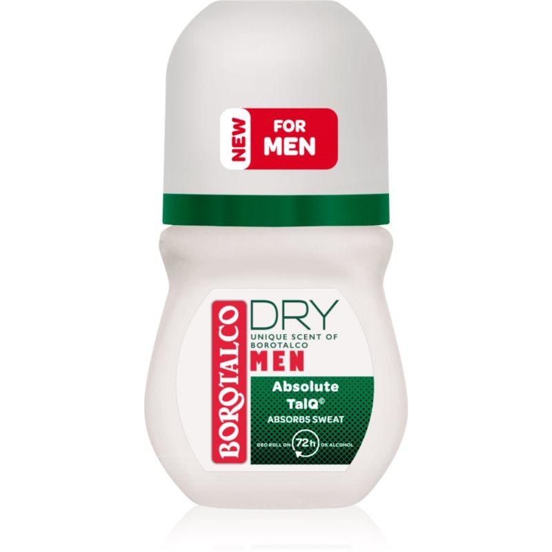 Borotalco MEN Dry kuličkový deodorant roll-on 72h vůně Original 50 ml
