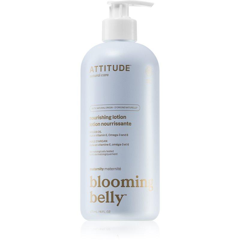 Attitude Blooming belly Argan vyživující tělové mléko pro těhotné ženy 473 ml