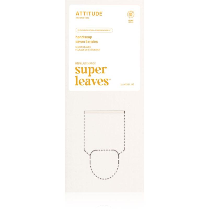 Attitude Super Leaves Lemon tekuté mýdlo na ruce Refil 2000 ml
