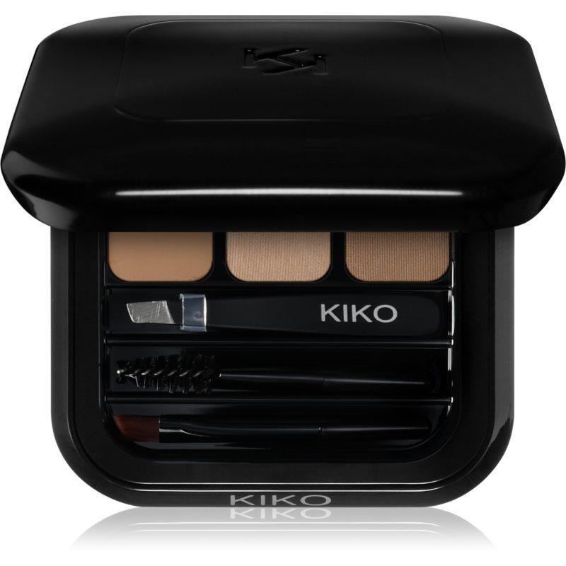 KIKO Milano Eyebrow Expert sada pro dokonalé obočí odstín 01 Blonde 2.4 g