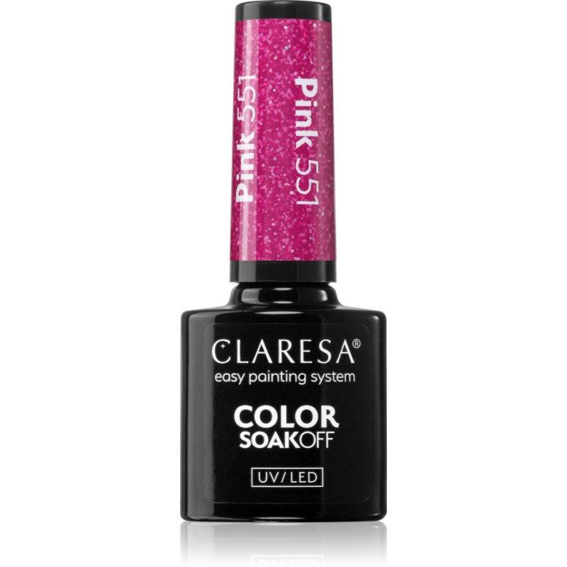 Claresa SoakOff UV/LED Color Balloon Journey gelový lak na nehty odstín 5 g