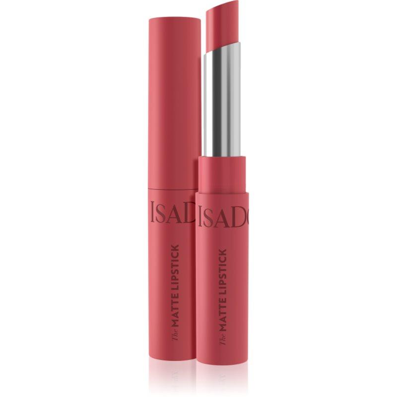 IsaDora The Matte Lipstick matná rtěnka s hydratačním účinkem odstín 13 Fierce Coral 1.6 g
