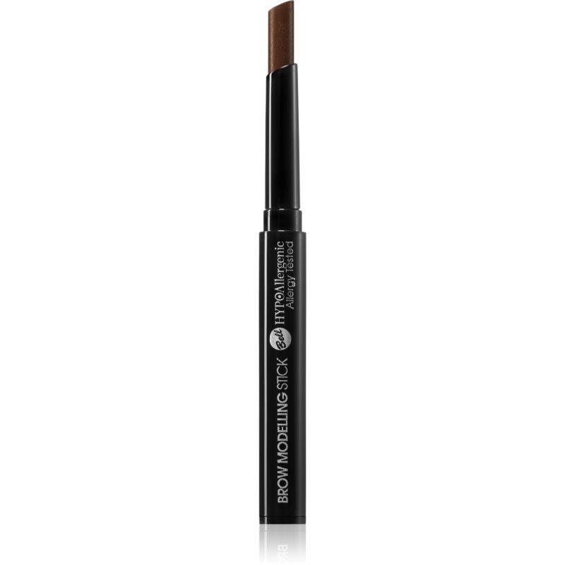 Bell Hypoallergenic Brow Modelling Stick tvarující vosk na obočí odstín 01 Brunette 1.4 g