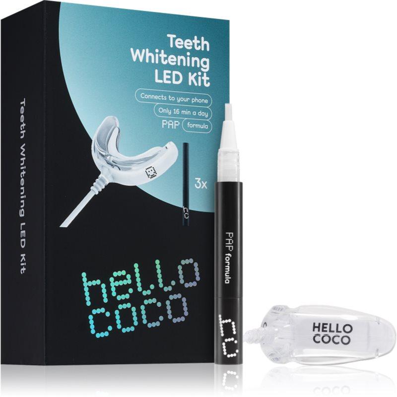 hello coco PAP sada pro bělení zubů 4 ks