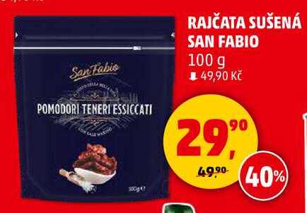 RAJČATA SUŠENÁ SAN FABIO, 100 g 