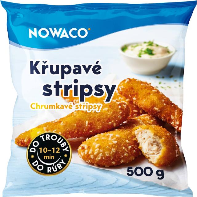 Nowaco Křupavé stripsy kuřecí