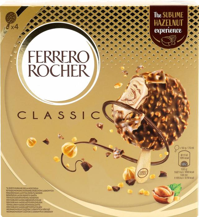 FERRERO Raffaello/Ferrero Rocher/ zmrzlina