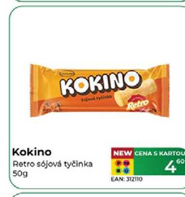 Kokino Retro sójová tyčinka 50g 
