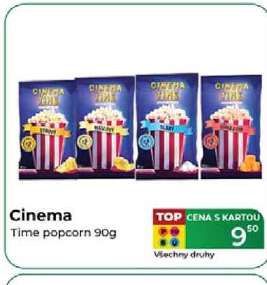 Cinema Time popcorn 90g 