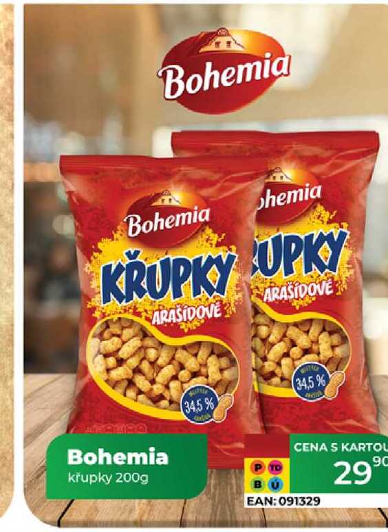 Bohemia křupky 200g 