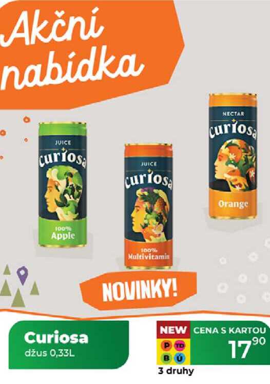 Curiosa džus 0,33L