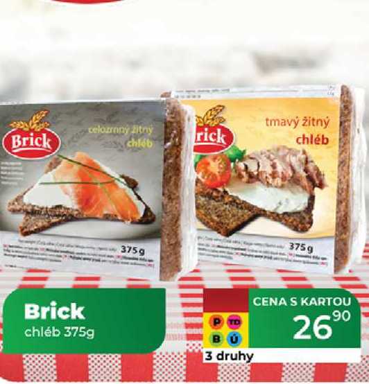 Brick chléb 375g 