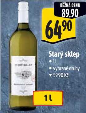 Starý sklep, 1 l