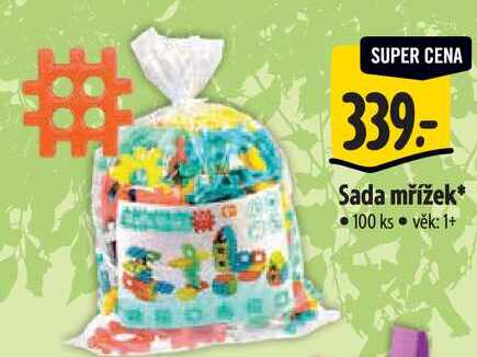 Sada mřizek*, 100 ks