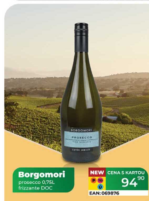 Borgomori prosecco 0,75L
