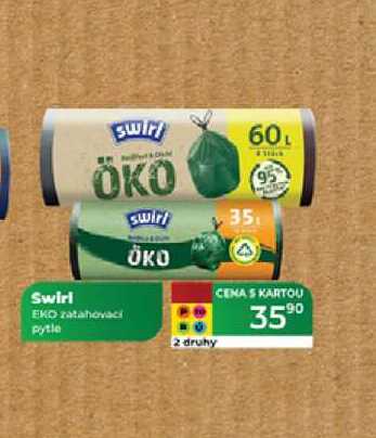 Swirl 60L ÖKO zatahovací pytle
