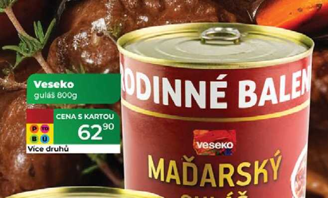 Veseko Maďarský guláš 800g