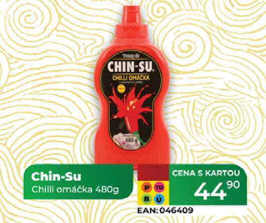 Chin-Su Chilli omáčka 480g 