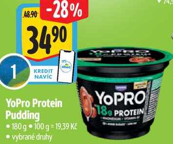 YoPro Protein Pudding, 180 g
