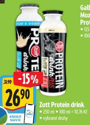 Zott Protein drink, 250 ml