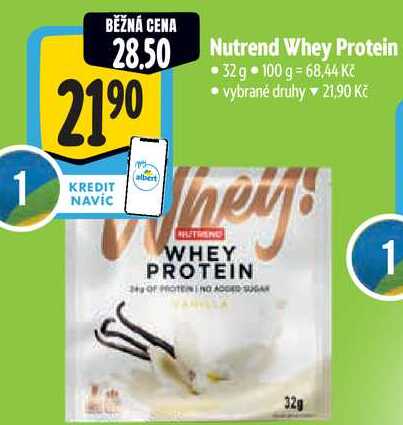 Nutrend Whey Protein, 32 g