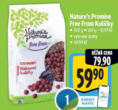 Nature's Promise Free From Kuličky, 300 g
