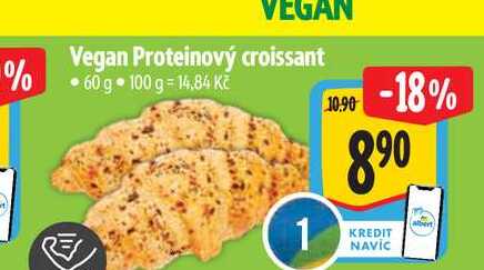   Vegan Proteinový croissant 60 g 