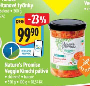   Nature's Promise Veggie Kimchi pálivé 350 g