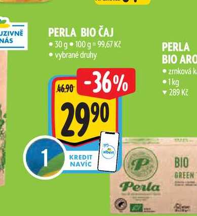   PERLA BIO Čaj 30 g