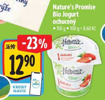 Nature's Promise Bio Jogurt ochucený, 150 g