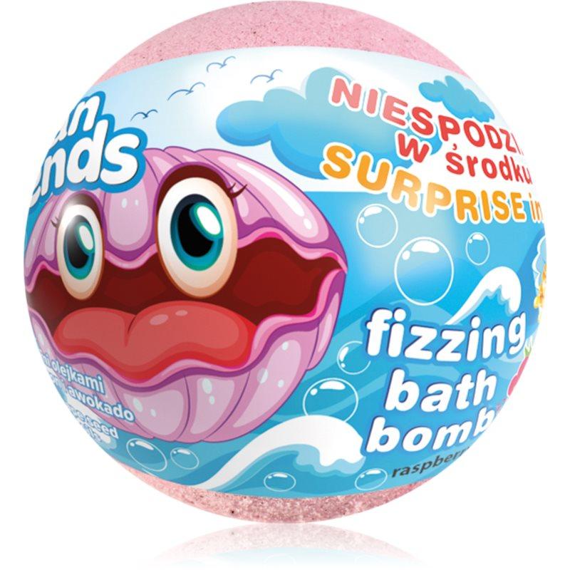 EP Line Ocean Friends šumivá koule do koupele s figurkou 140 g