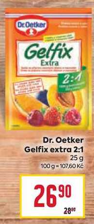 Dr. Oetker Gelfix extra 2:1 25 g 