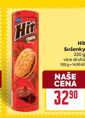 Hit Sušenky 220 g 