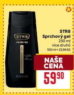 STR8 Sprchový gel 250 ml 