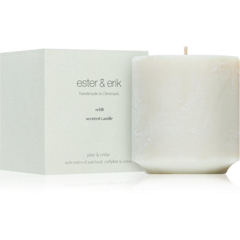 ester & erik pine & cedar vonná svíčka náhradní náplň 220 g