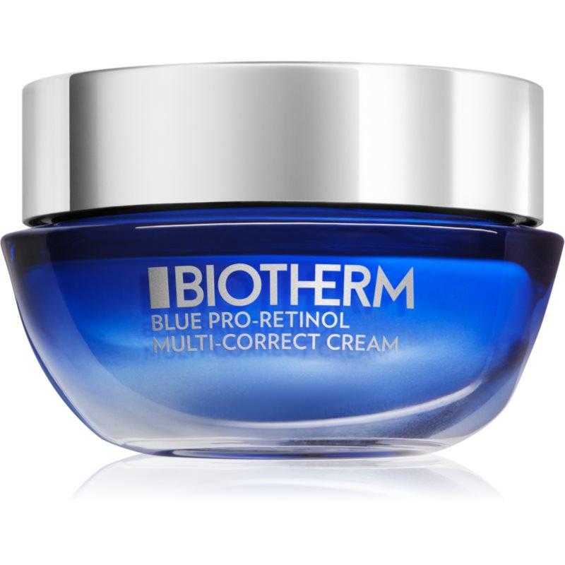 Biotherm Blue Pro-Retinol Multi Correct Cream multikorekční krém proti známkám stárnutí s retinolem pro ženy 30 ml